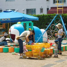 親子登園